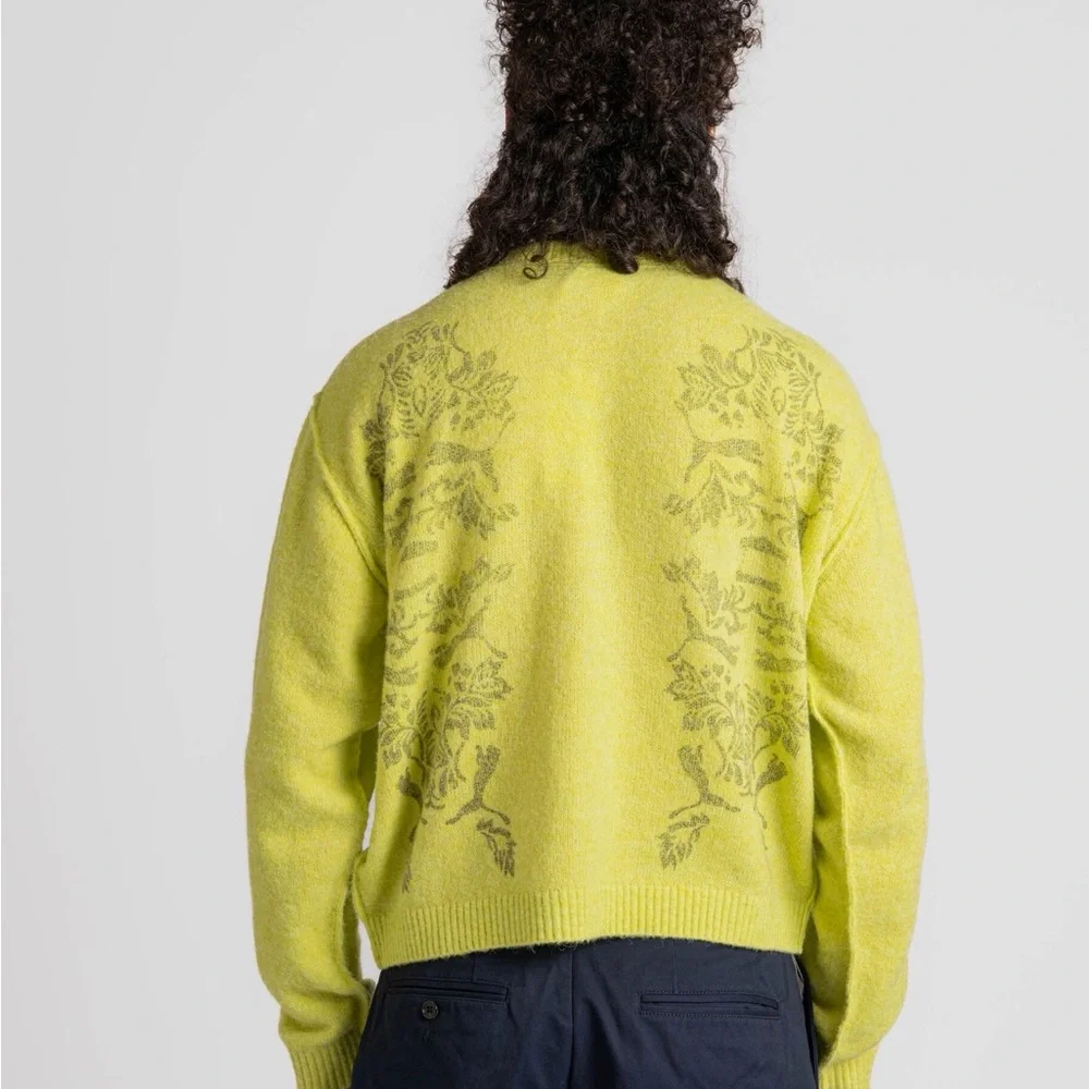 PUMA x Aries Limited Edition Unisex Cardigan in Green Size XXL